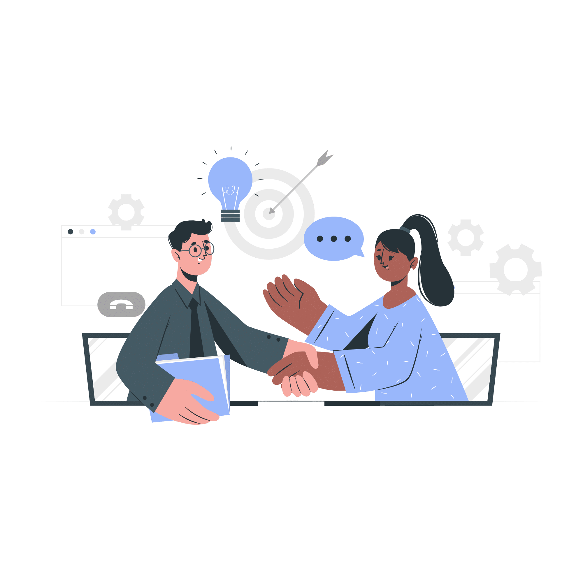 Live collaboration illustration