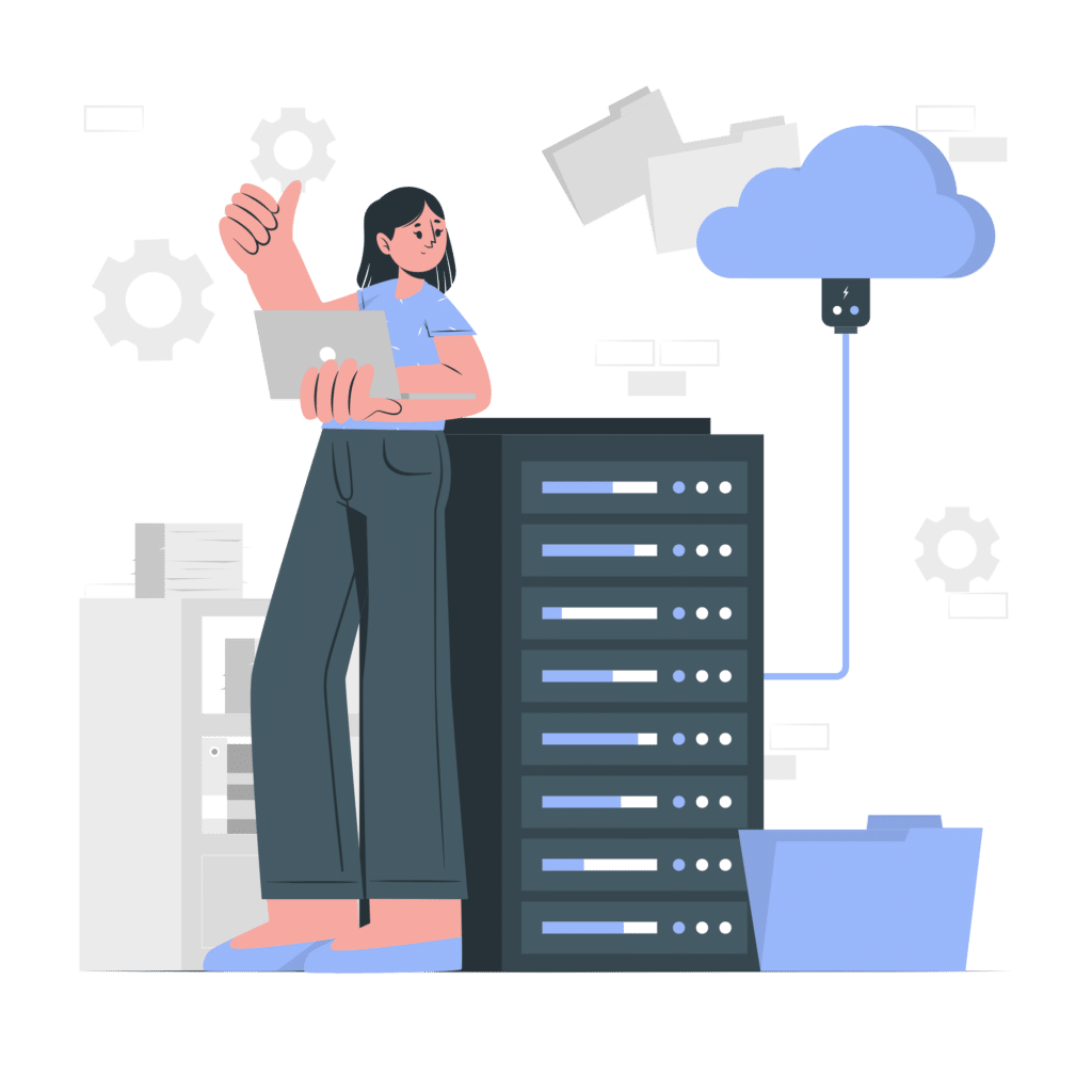 Memory storage illustration